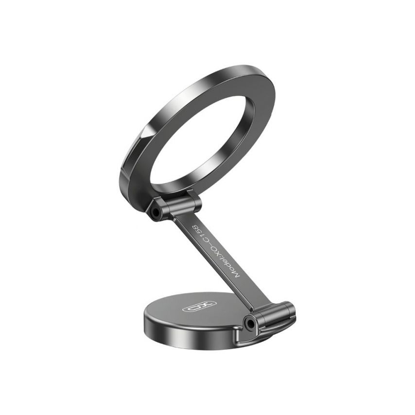 Magnetic Car Holder XO C158 with Vacuum Suction Cup gray