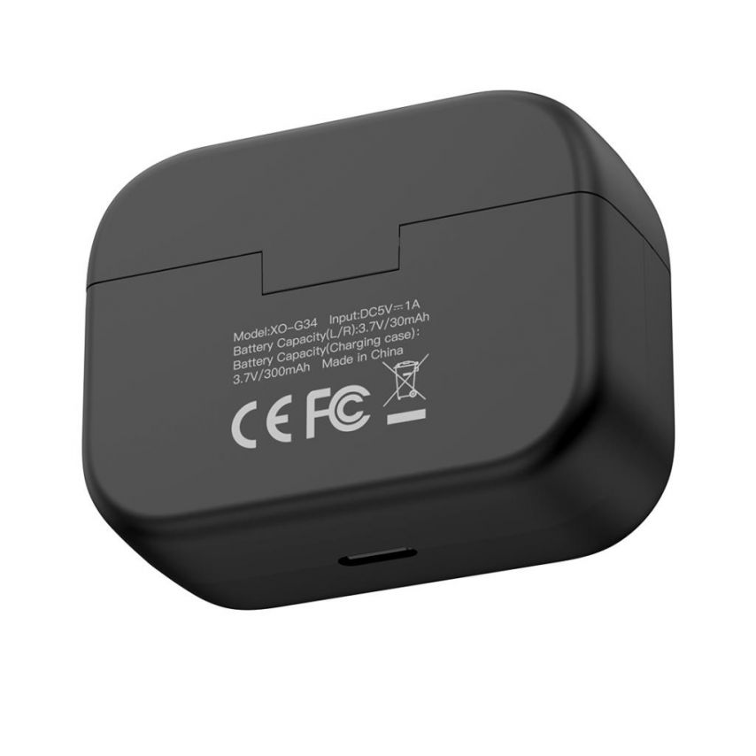 Bluetooth Earphones XO G34 ANC+ENC black