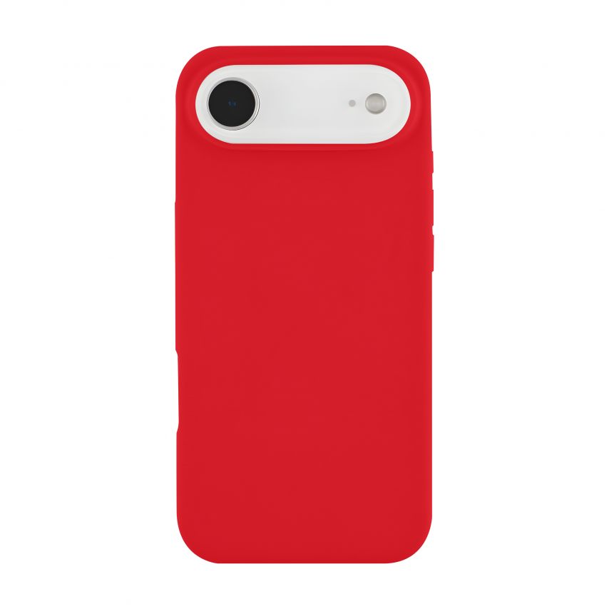Case Full Silicone for Apple iPhone 17 Air red (14) (without logo)