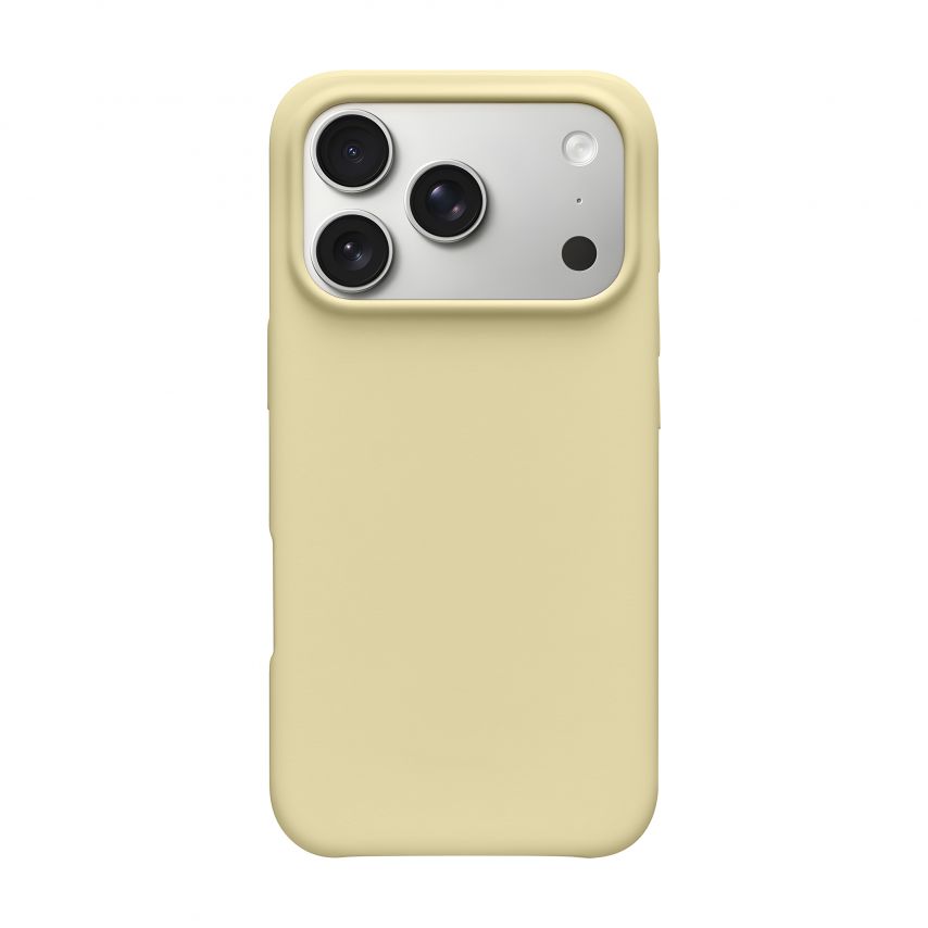 Case Full Silicone for Apple iPhone 17 Pro antique white (10) (without logo)