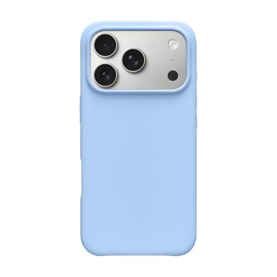 Case Full Silicone for Apple iPhone 17 Pro Max light blue (05) (without logo)