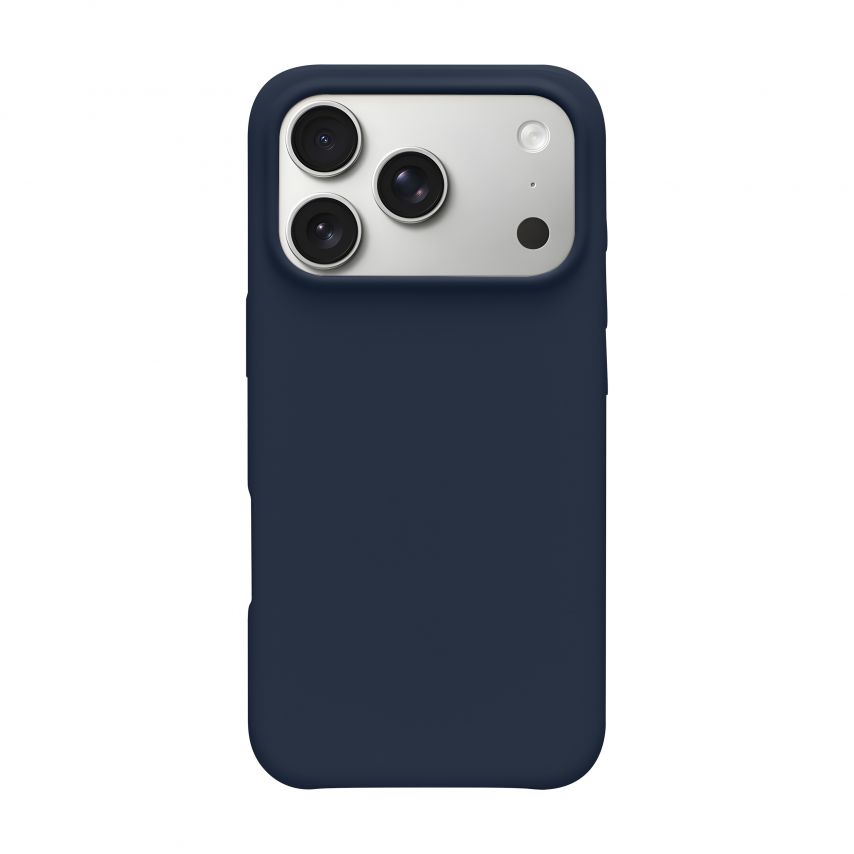 Case Full Silicone for Apple iPhone 17 Pro Max midnight blue (08) (without logo)