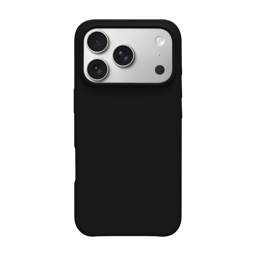 Case Full Silicone for Apple iPhone 17 Pro Max black (18) (without logo)