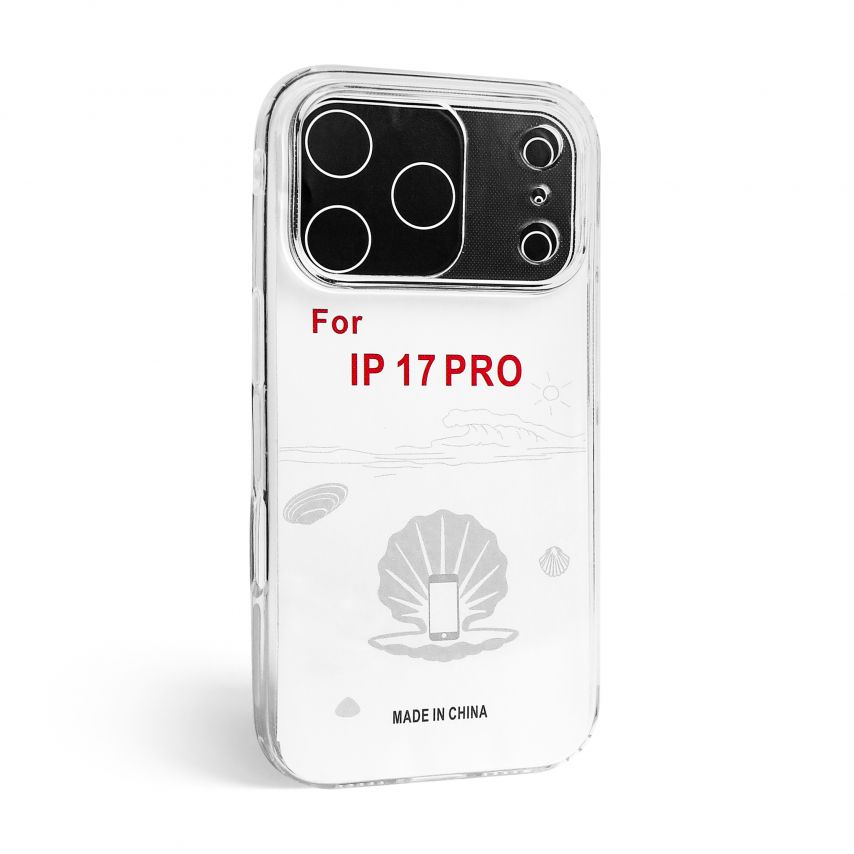 Hülle aus Silikon KST für Apple iPhone 17 Pro durchsichtig