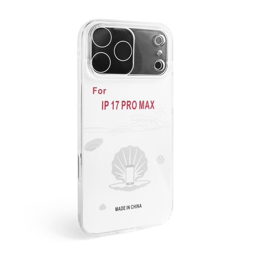 Hülle aus Silikon KST für Apple iPhone 17 Pro Max durchsichtig