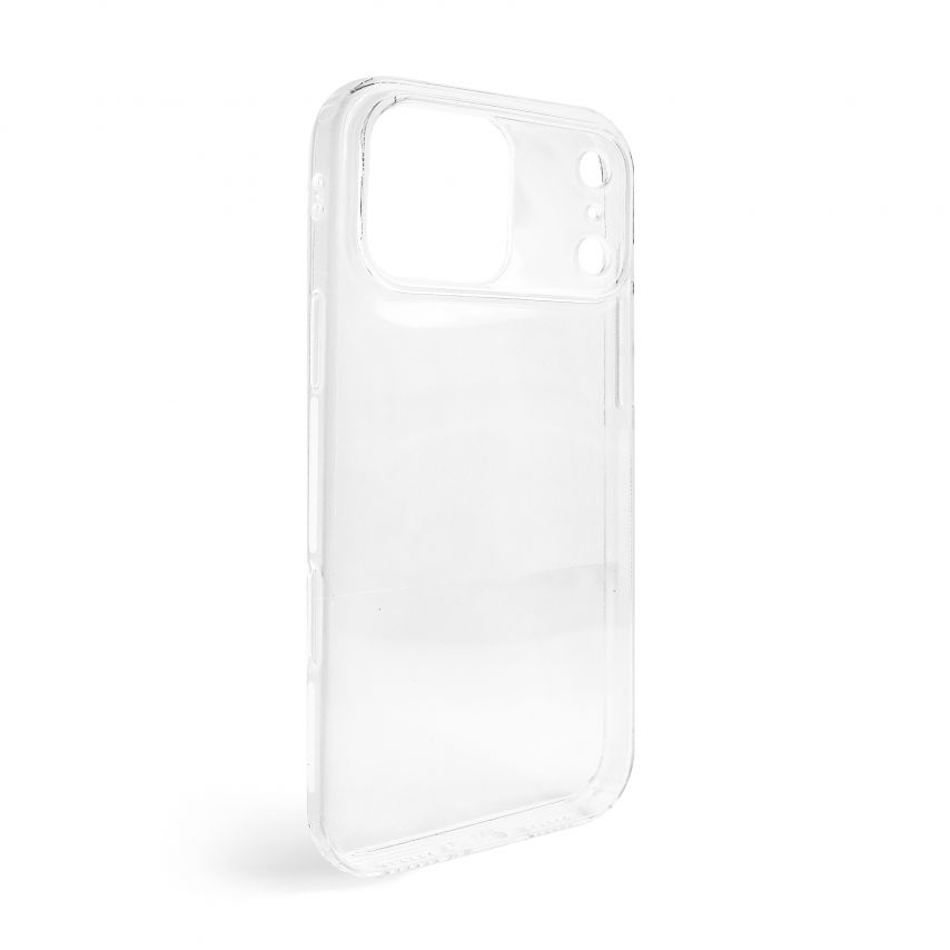 Hülle aus Silikon KST für Apple iPhone 17 Pro Max durchsichtig