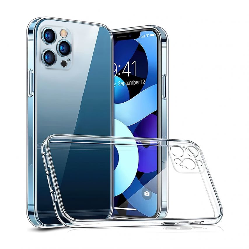 Hülle aus Silikon KST für Apple iPhone 17 Pro Max durchsichtig