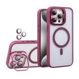 Case with MagSafe for Apple iPhone 17 Pro Max with stand and camera protection bordo (05) - Achetez pour 6.50 € en Allemagne