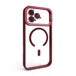 Case with MagSafe for Apple iPhone 17 Pro Max with stand and camera protection bordo (05) - Buy for 6.50 € in Germany