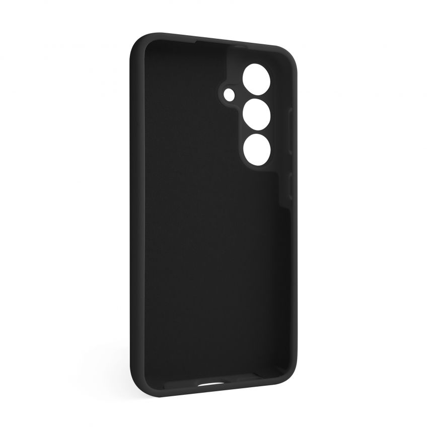 Hülle Full Silicone für Samsung Galaxy S25 FE/S731 (2025) black (18) (ohne Logo)