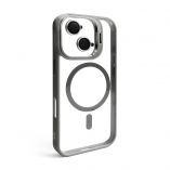 Case with MagSafe for Apple iPhone 17 with stand and camera protection light grey (06) - Buy for 6.50 € in Germany