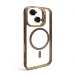 Case with MagSafe for Apple iPhone 17 with stand and camera protection gold brown (09) - Buy for 6.50 € in Germany
