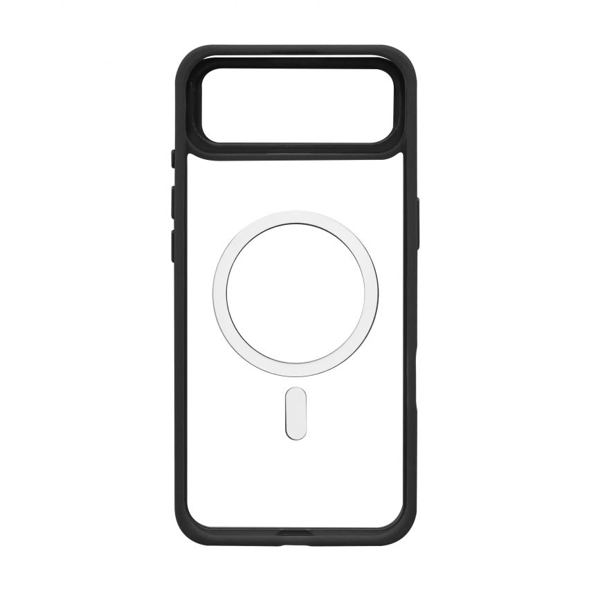 Case with MagSafe for Apple iPhone 17 Air with stand and camera protection black (03)