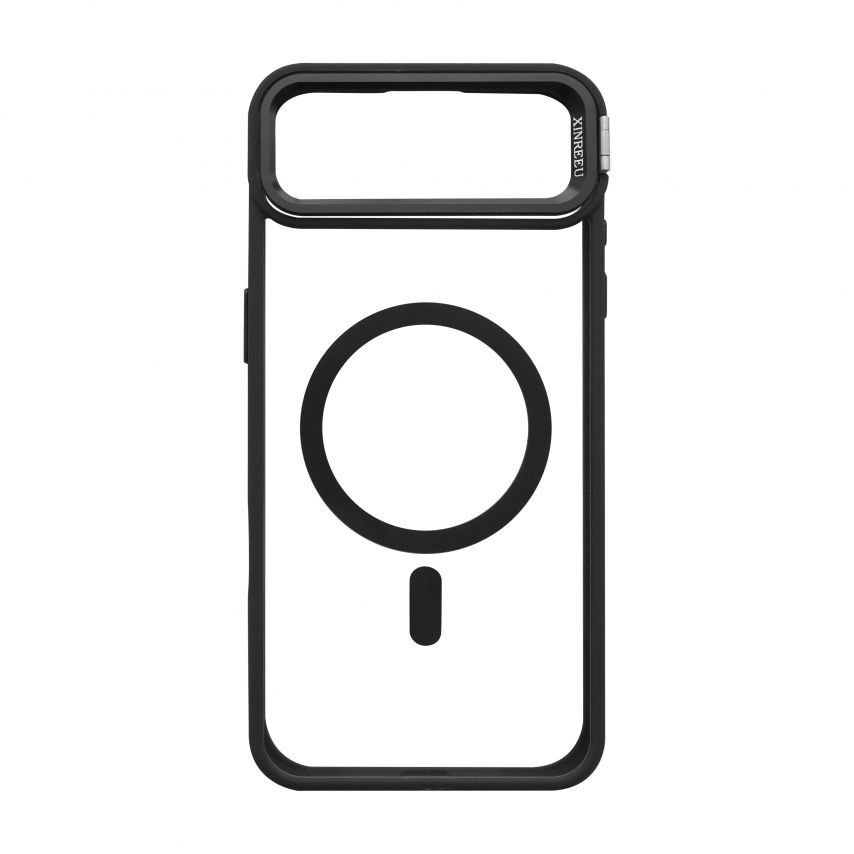 Case with MagSafe for Apple iPhone 17 Air with stand and camera protection black (03)
