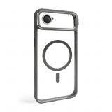 Case with MagSafe for Apple iPhone 17 Air with stand and camera protection light grey (06)