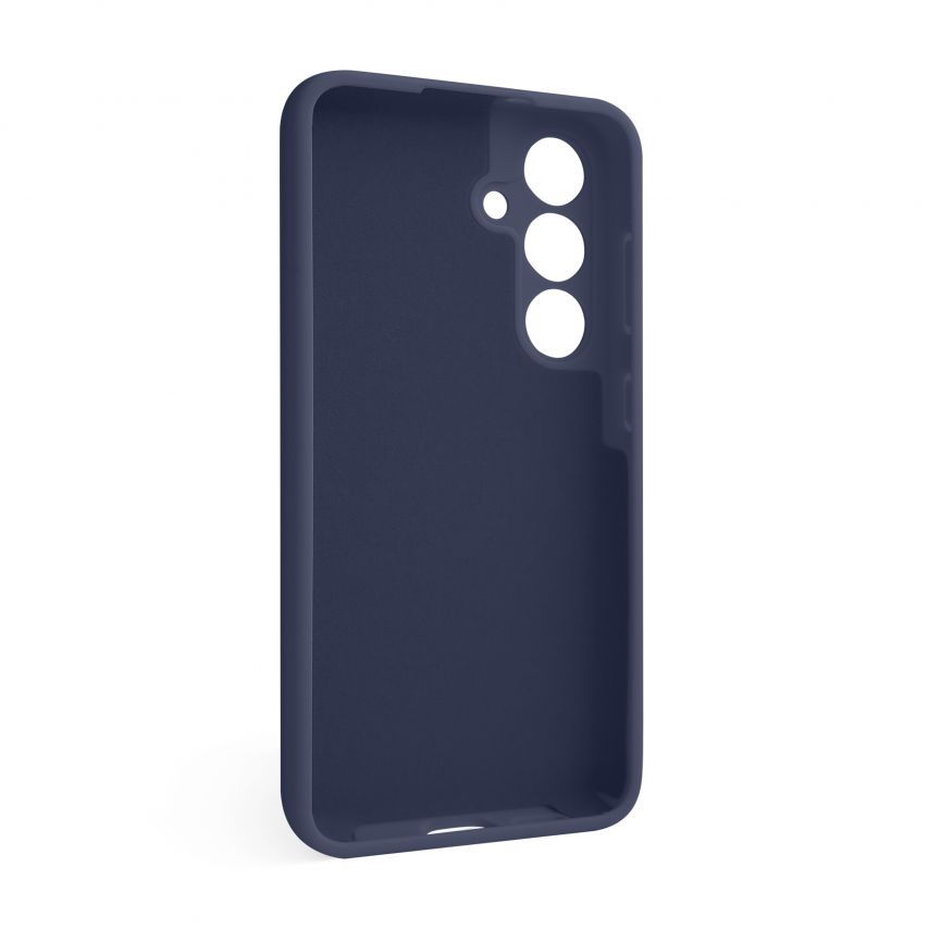 Hülle Full Silicone für Samsung Galaxy S25 FE/S731 (2025) dark blue (08) (ohne Logo)