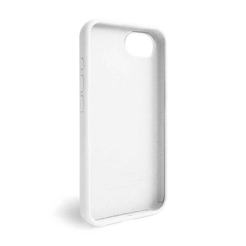 Case Full Silicone for Apple iPhone 16e white (09) (without logo)
