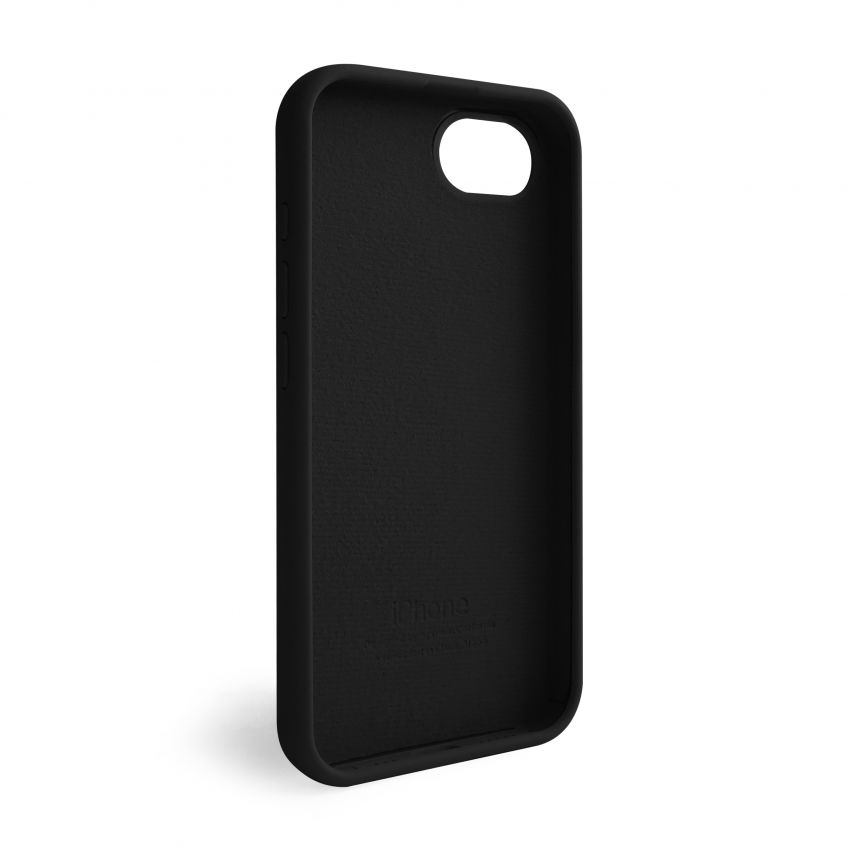 Case Full Silicone for Apple iPhone 16e black (18) (without logo)