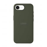 Coque intégrale en Silicone pour Apple iPhone 16e olive (35) (sans logo)