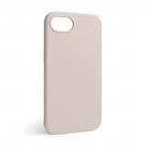 Case Full Silicone for Apple iPhone 16e grey pink (73) (without logo)