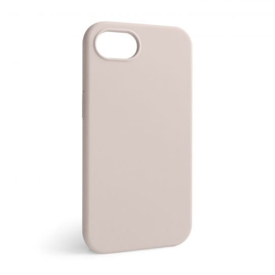 Case Full Silicone for Apple iPhone 16e grey pink (73) (without logo)