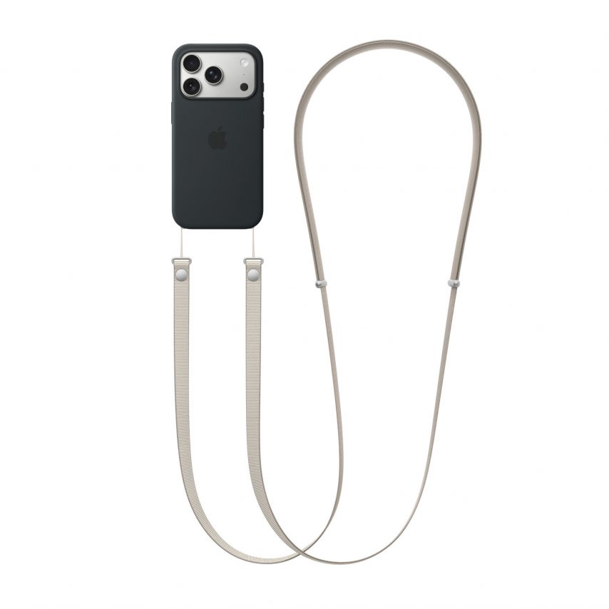Riemen für Apple Crossbody Strap grey-beige
