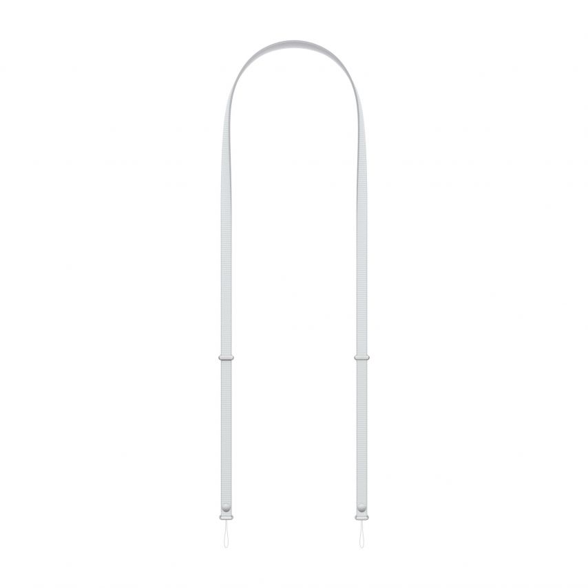 Riemen für Apple Crossbody Strap grey-silver