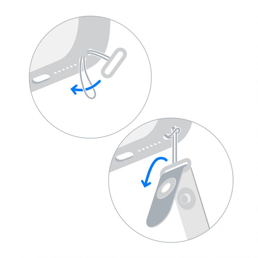 Riemen für Apple Crossbody Strap black