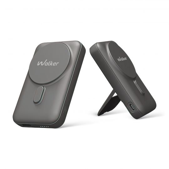 Powerbank WALKER WB-710 10000mAh Magsafe mit Datenkabel USB, Type-C, Lightning schwarz - Kaufen Sie für 28.00 € in Deutschland