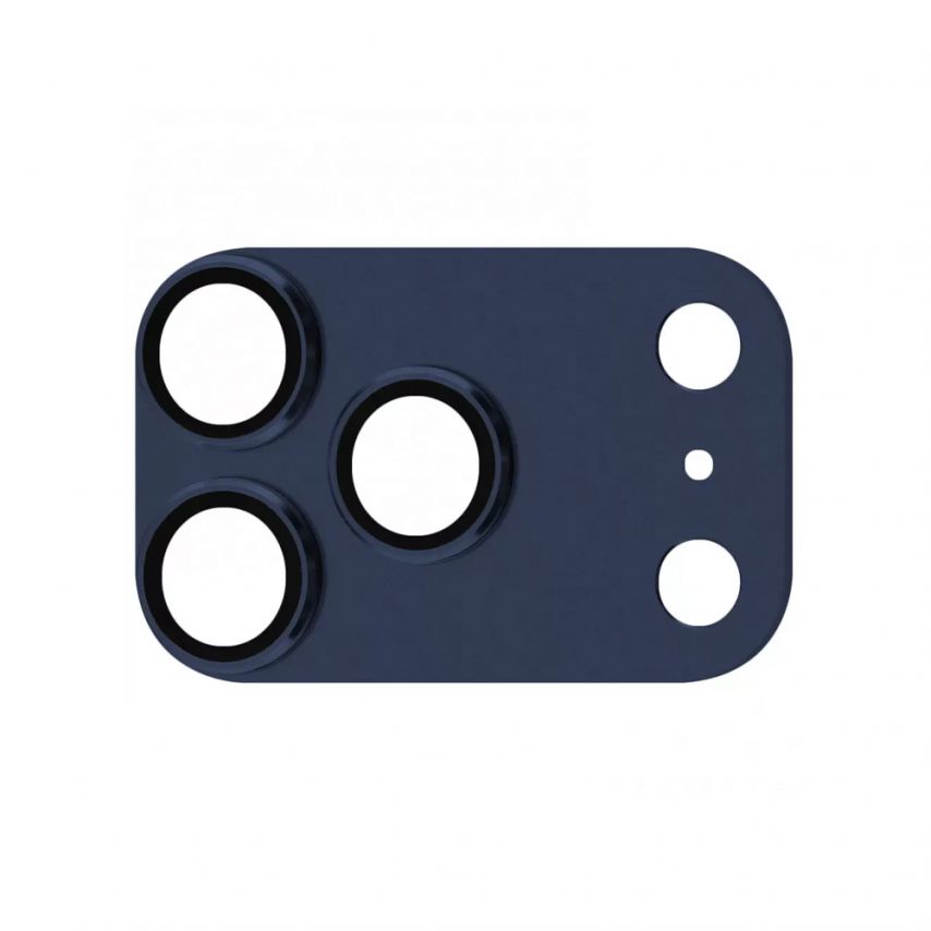 Protection de caméra pour iPhone 17 Pro Max bleu foncé