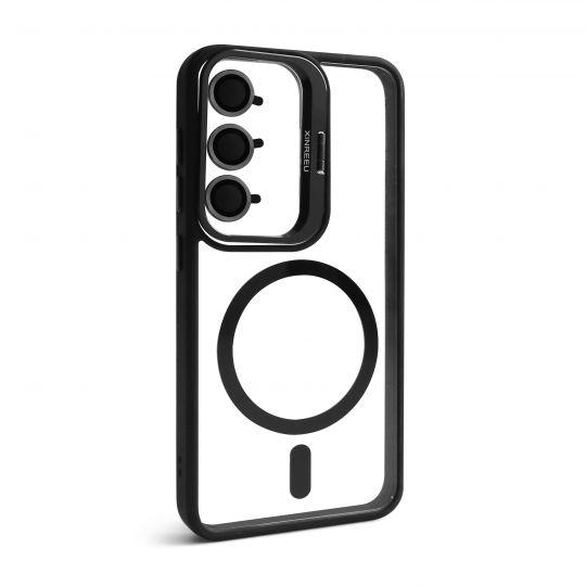 Hülle mit MagSafe fürSamsung Galaxy S26/S942 (2026) mit Ständer und Kameraschutz black (3) - Kaufen Sie für 5.90 € in Deutschland
