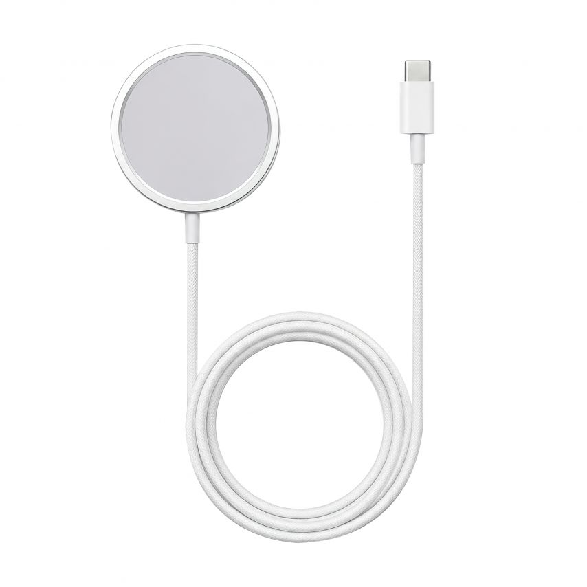 Kabelloses Ladegerät WALKER WH-55 15W Magsafe weiß