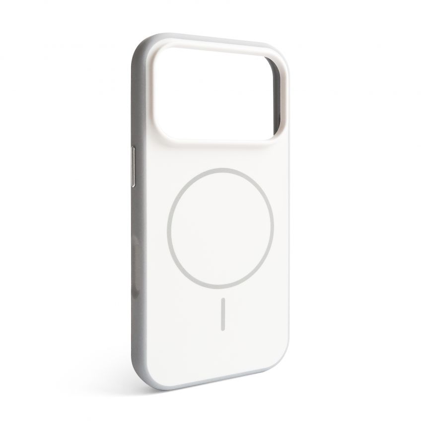 Hülle Soft Matte mit MagSafe für Apple iPhone 17 Pro white