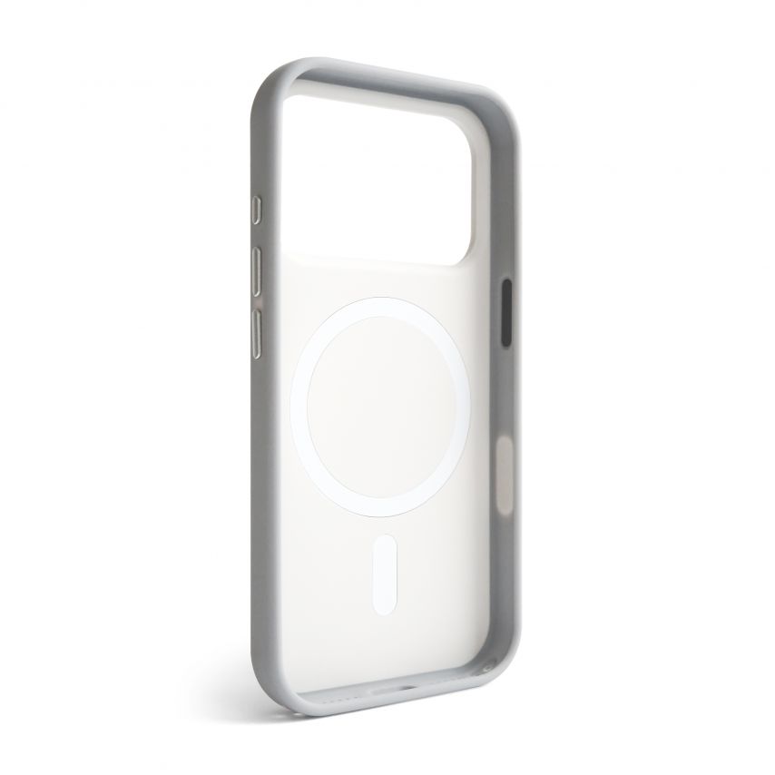 Hülle Soft Matte mit MagSafe für Apple iPhone 17 Pro white