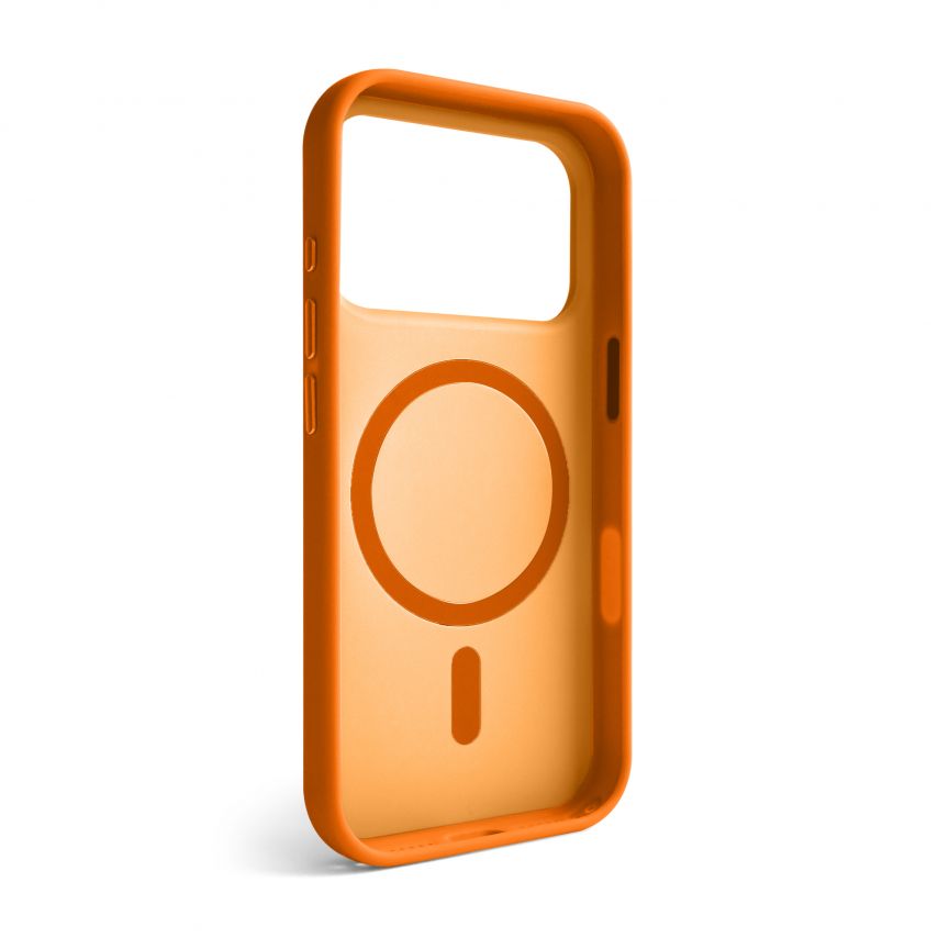 Hülle Soft Matte mit MagSafe für Apple iPhone 17 Pro orange