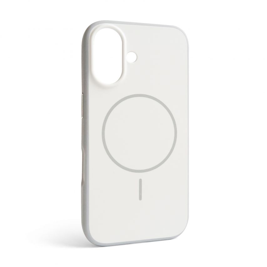 Hülle Soft Matte mit MagSafe für Apple iPhone 17 white