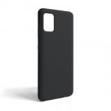 Full Silicone Hülle für Samsung Galaxy A51/A515 (2019) black (17) (ohne Logo)