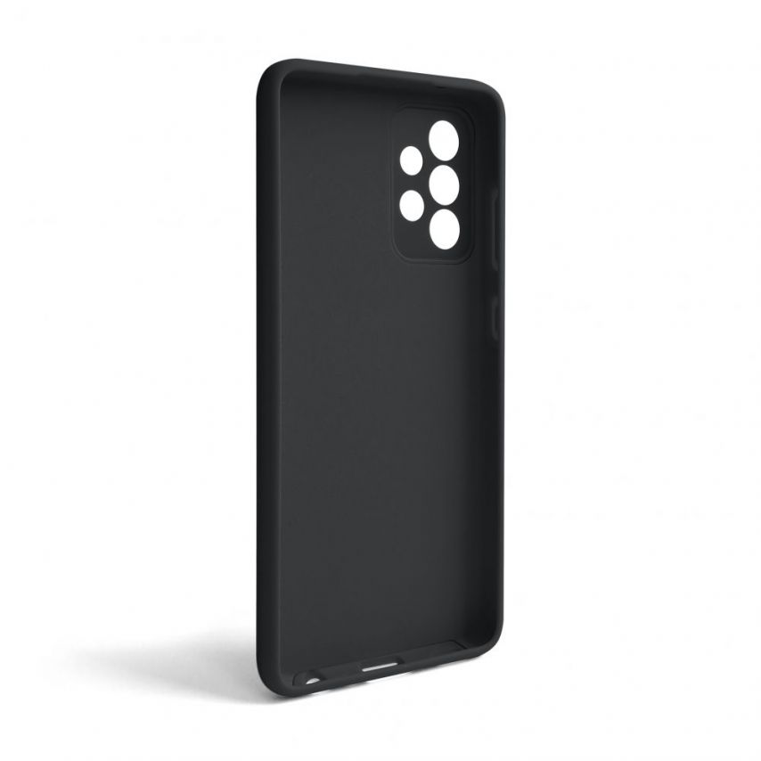 Full Silicone Hülle für Samsung Galaxy A52 4G/A525 (2021), A52 5G/A526 (2021) black (17) (ohne Logo)