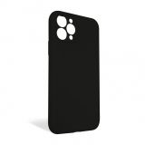 Full Silicone Hülle für Apple iPhone 11 Pro black (17) закрита камера (ohne Logo)