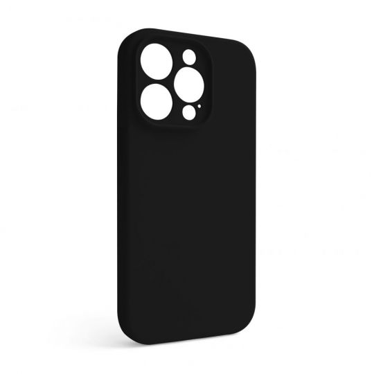 Full Silicone Hülle für Apple iPhone 14 Pro Max black (17) закрита камера (ohne Logo) - Kaufen Sie für 2.75 € in Deutschland