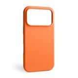 Full Silicone Hülle für Apple iPhone 17 Pro orange (89) (ohne Logo)