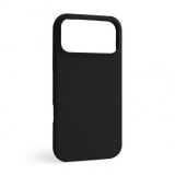 Full Silicone Hülle für Apple iPhone 17 Pro Max black (17) (ohne Logo)