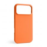 Full Silicone Hülle für Apple iPhone 17 Pro Max orange (89) (ohne Logo)