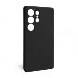 Full Silicone Hülle für Samsung Galaxy S25 Ultra/S938 (2025) black (17) (ohne Logo)