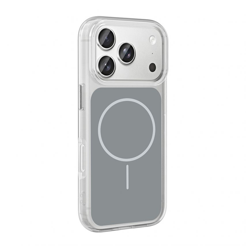 Hülle mit MagSafe für Apple iPhone 17 clear/grey (01)