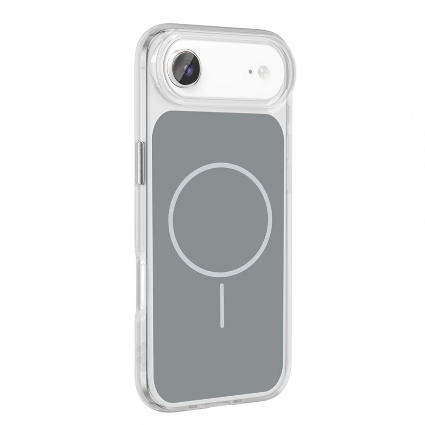 Hülle mit MagSafe für Apple iPhone 17 Air clear/grey (01)