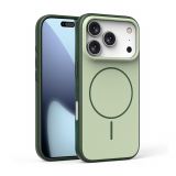 Hülle Soft Matte mit MagSage für Samsung Galaxy S26 Ultra/S948 (2026) green