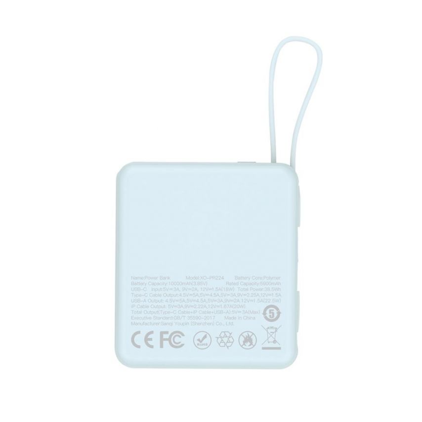 Powerbank XO PR224 10000mAh blau