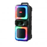 Tragbarer Lautsprecher XO F55 RGB 20W schwarz