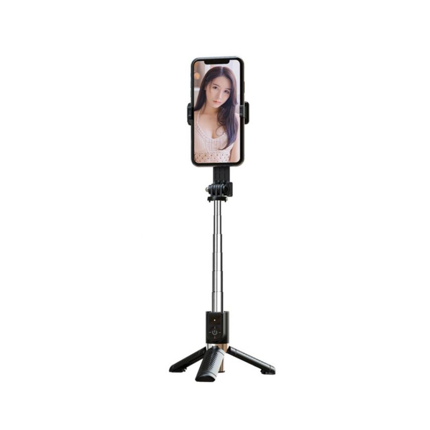 Drei-/Einbein-Stativ XO SS10 Bluetooth schwarz